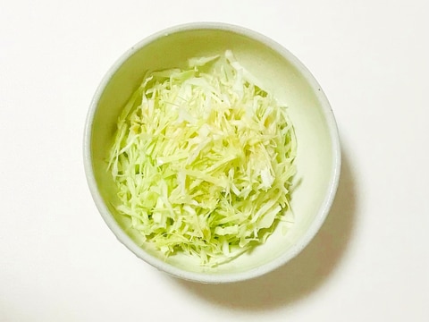 キャベツの和風サラダ